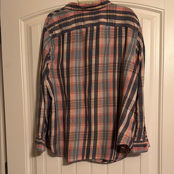 Chaps Multicolor Plaid Button-Up Shirt - Picture 3 of 7